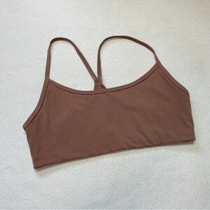 Vuori AllTheFeels Sports Bra Size M in Brown